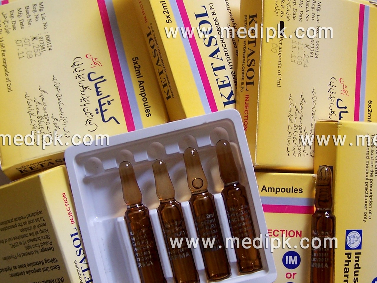Ketasol 100mg/2ml by Haji Pharma / Amp