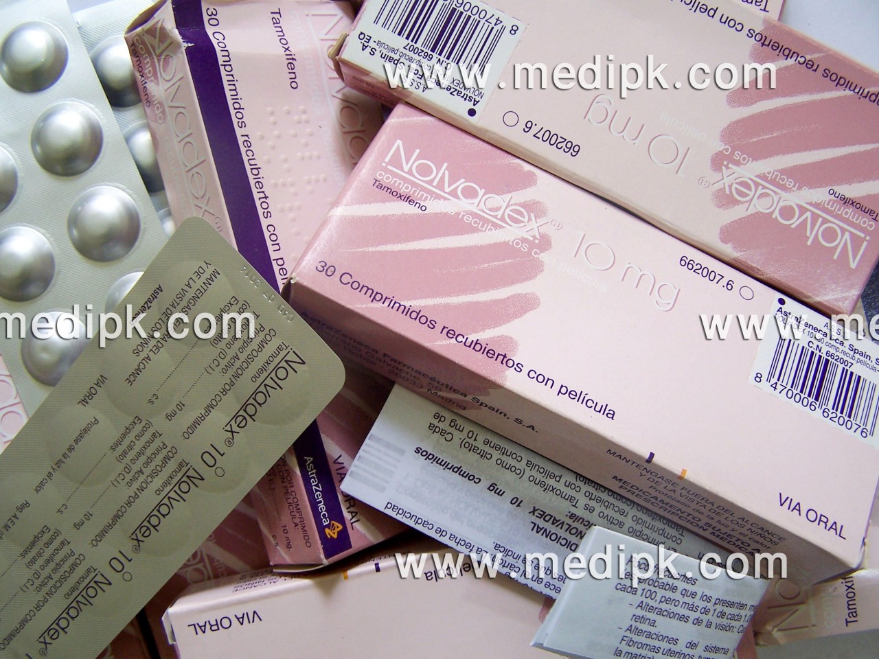 Nolvadex (Tamoxifen) 10mg by Astra Zeneca / Strip